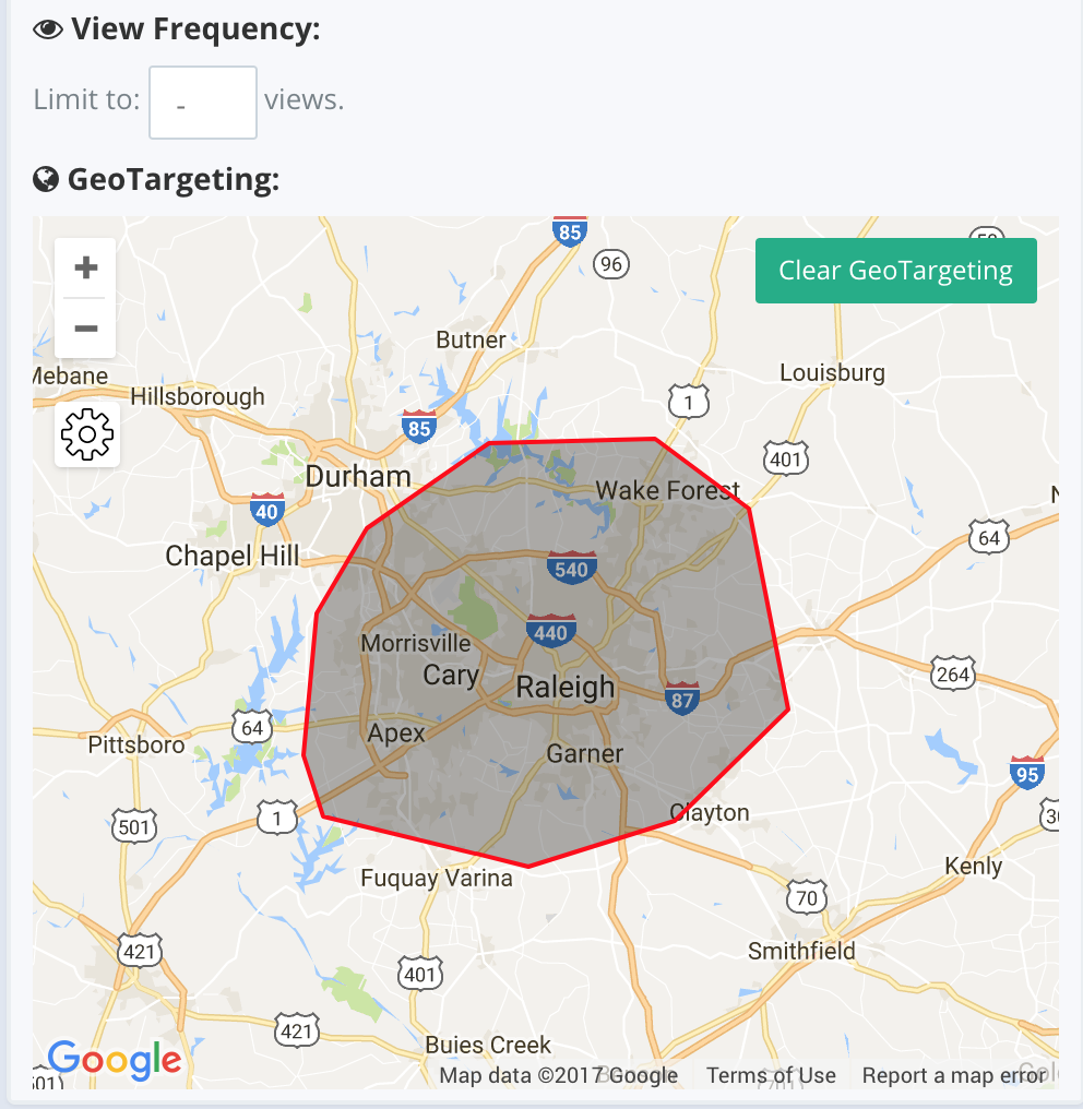 Using Geography to Target