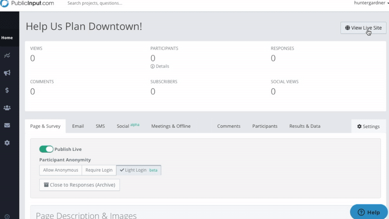Your project website is all done!
